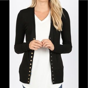 Perfect Black Cardigan